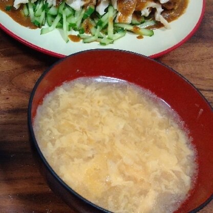 中華料理のスープとして作りました。
簡単においしくできました！
また作ろうと思います。